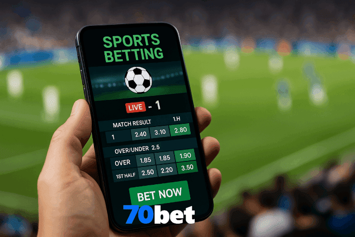 70BET apostas esportivas online