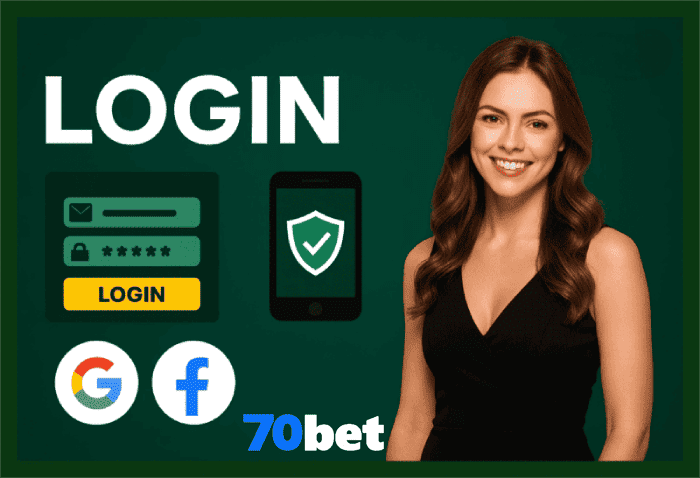 Login Cassino 70BET apostas seguras online